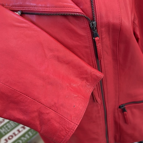 Pierrotucci Italian genuine leather woman’s jacket from Florence - Picture 6 of 13